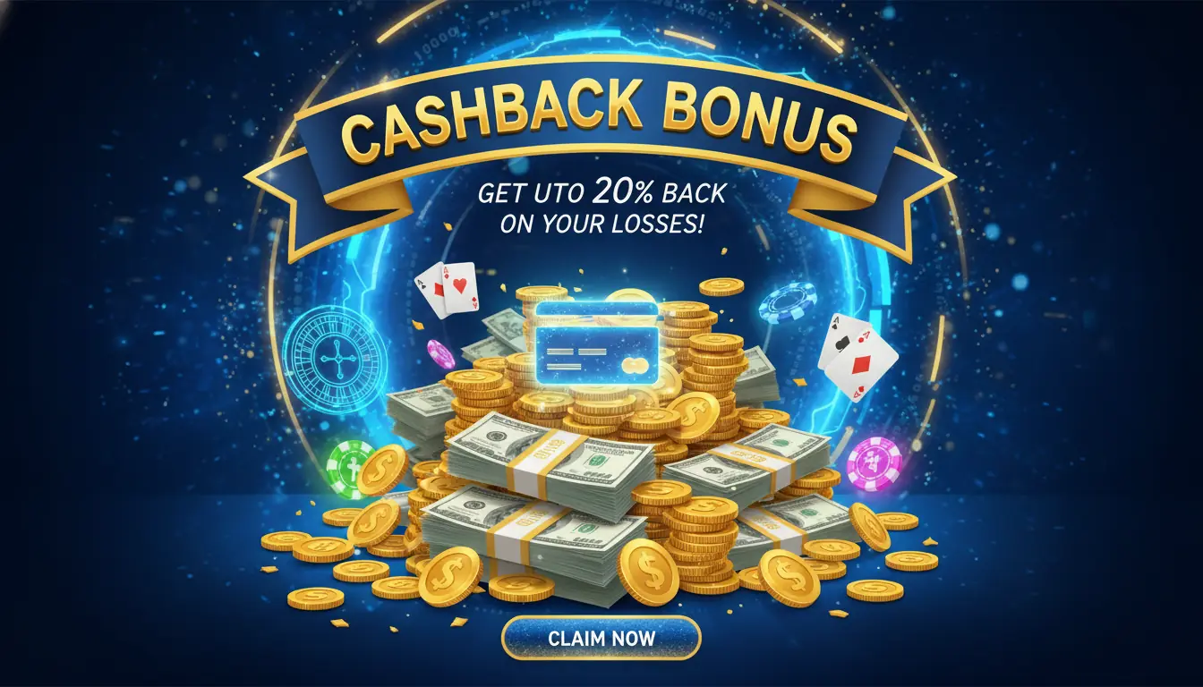 Luxury casino cashback bonus