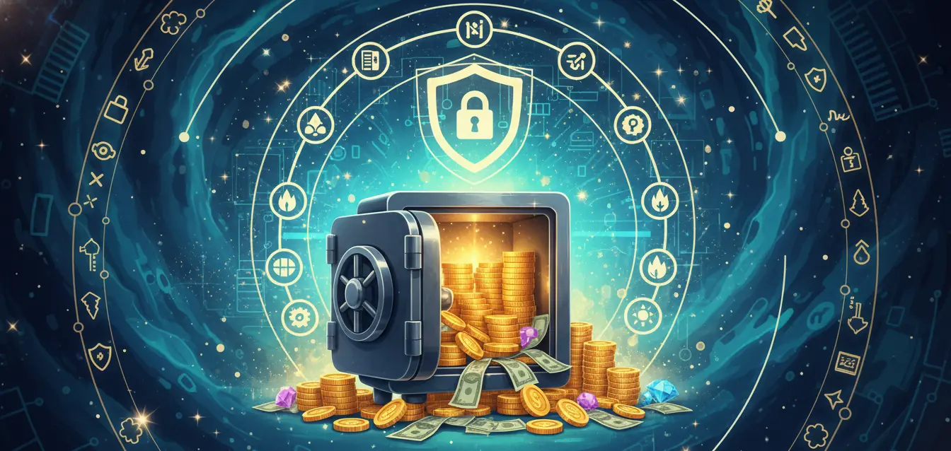 Luxury casino safe